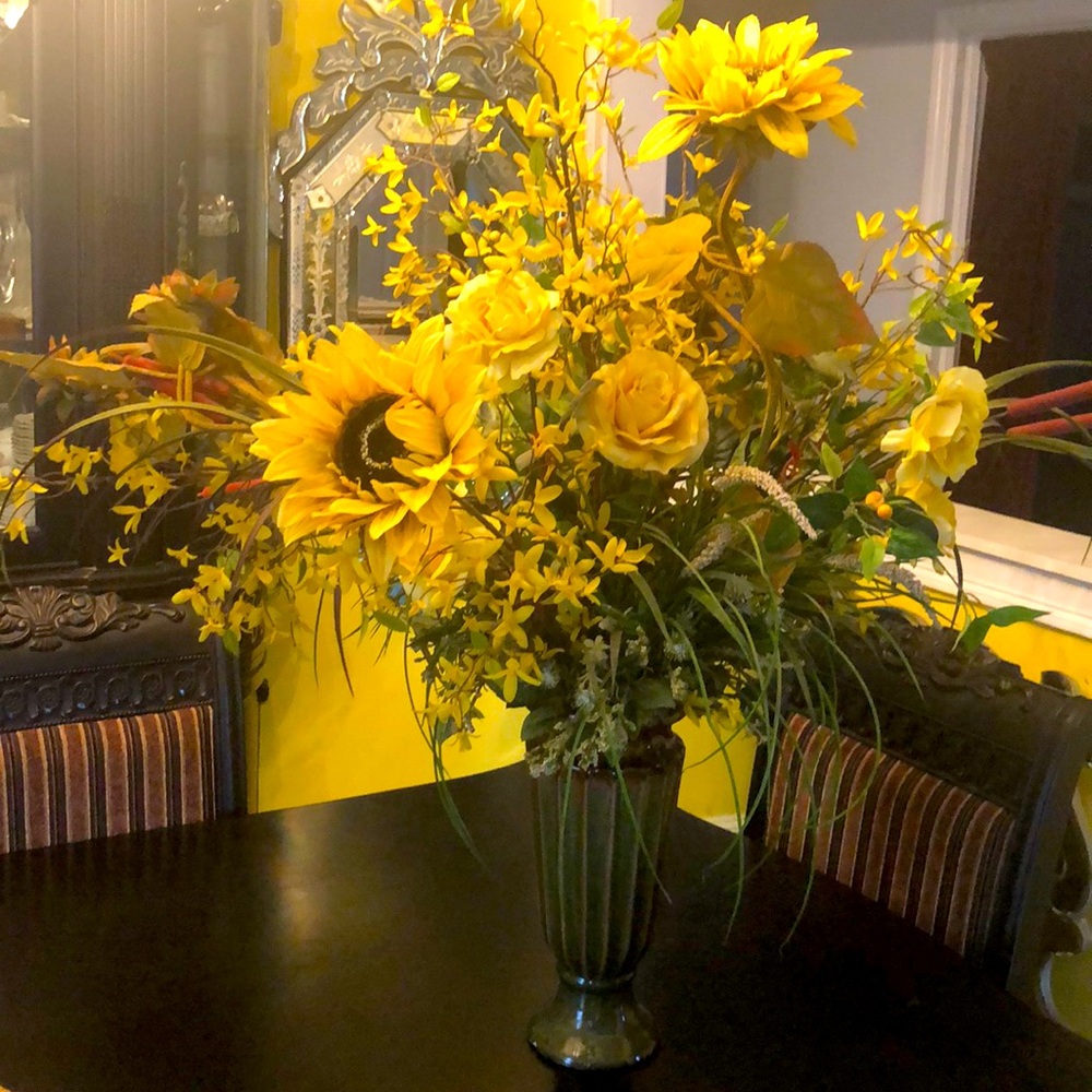 Tall floral Arrangement Only *